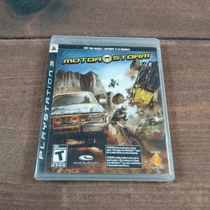 MotorStorm PlayStation 3 PS3 Game Disc Case Manual Included